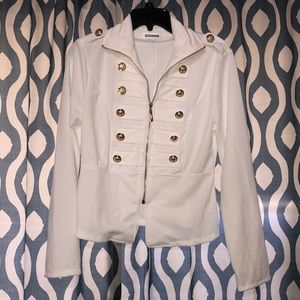White and Gold Jacket